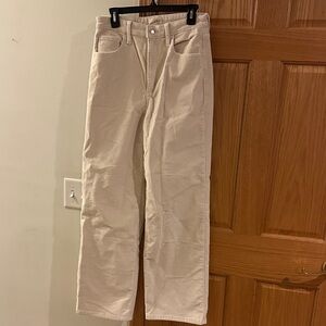 Universal Thread Cream Corduroy Pants